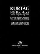 Seven Bach Chorales piano sheet music cover